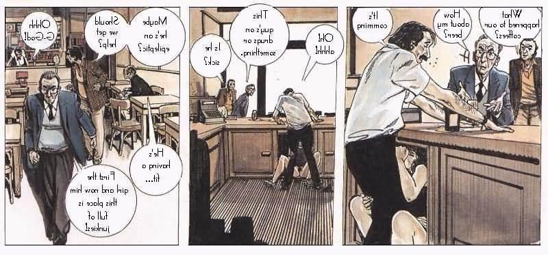 12P Funny comic adventures in the bar