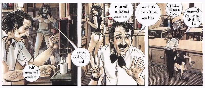 12P Funny comic adventures in the bar