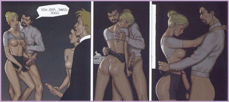 16P Porn comic adventures