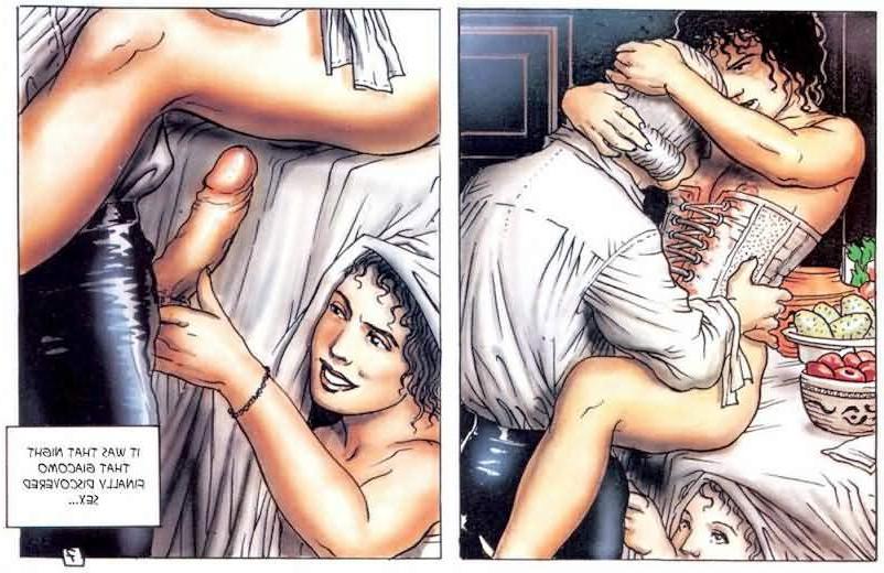 16P Hardcore comic adventures of Casanova