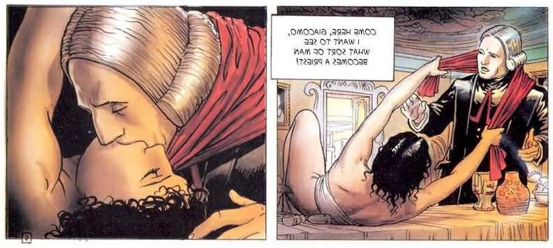 16P Hardcore comic adventures of Casanova