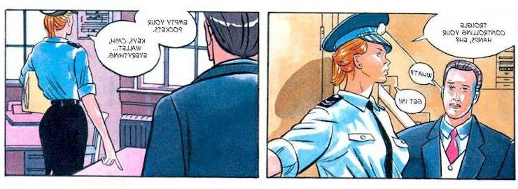 18P Hardcore comic adventures of sexy policewomen