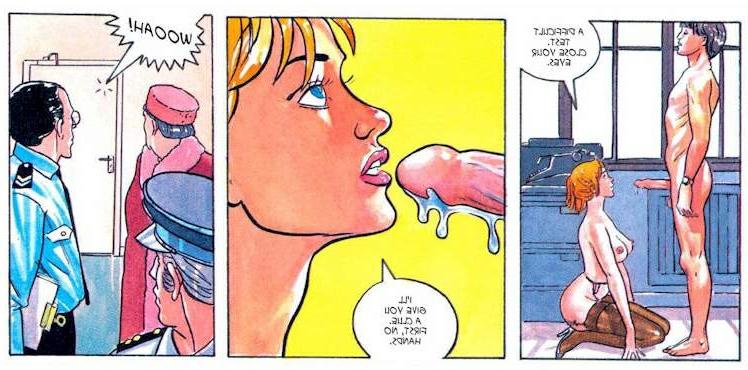 18P Hardcore comic adventures of sexy policewomen
