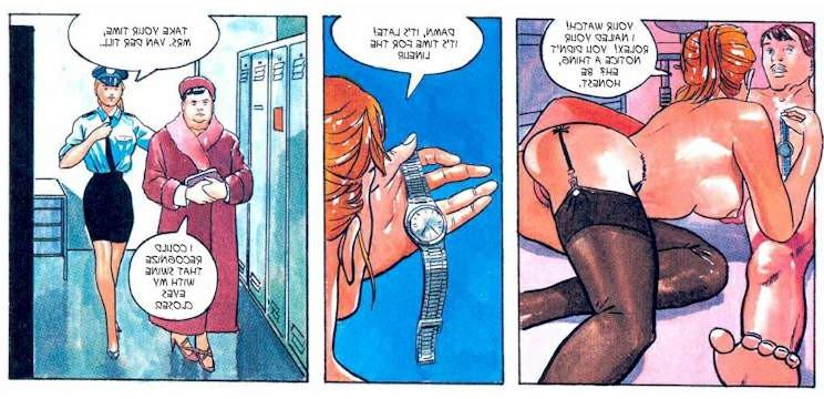 18P Hardcore comic adventures of sexy policewomen