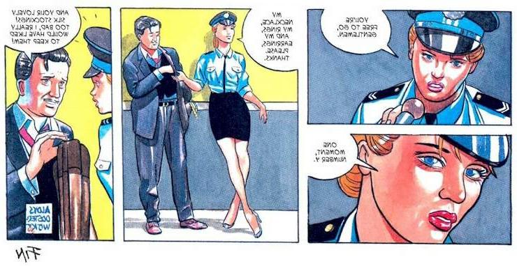 18P Hardcore comic adventures of sexy policewomen