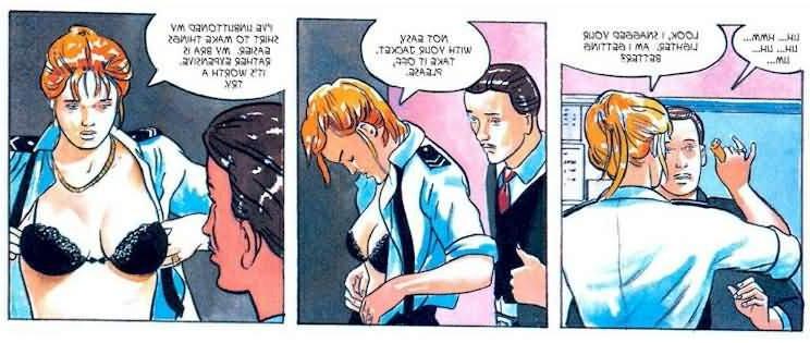 18P Hardcore comic adventures of sexy policewomen