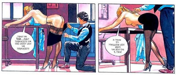 18P Hardcore comic adventures of sexy policewomen