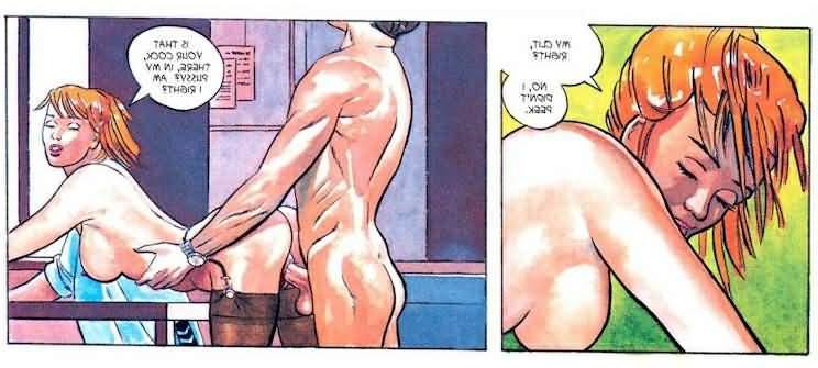 18P Hardcore comic adventures of sexy policewomen