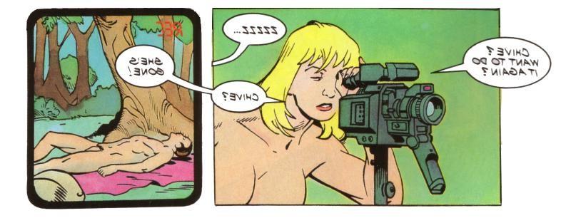 16P Erotic comic story of princess and aliens