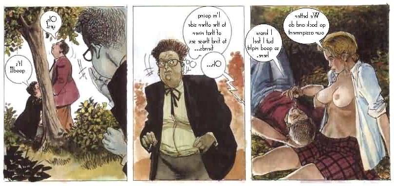 12P Funny erotic comics