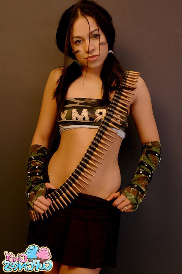20P Cindy Cupcakes acts like a spoiled little army brat