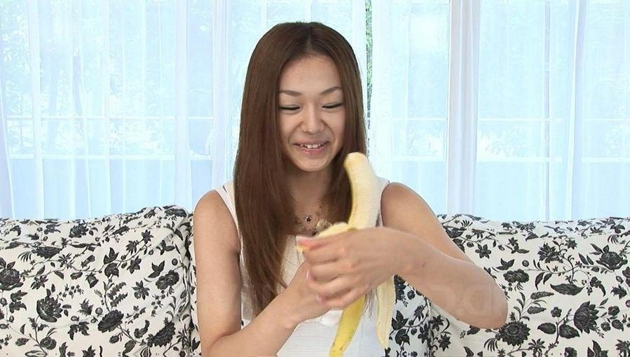 13P Serina Hayakawa Asian learns on fruits how to suck cock very well