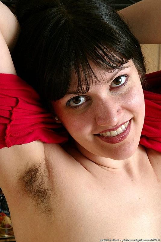 15P Healthy dark haired milf shows us her thick hairy curvey parts
