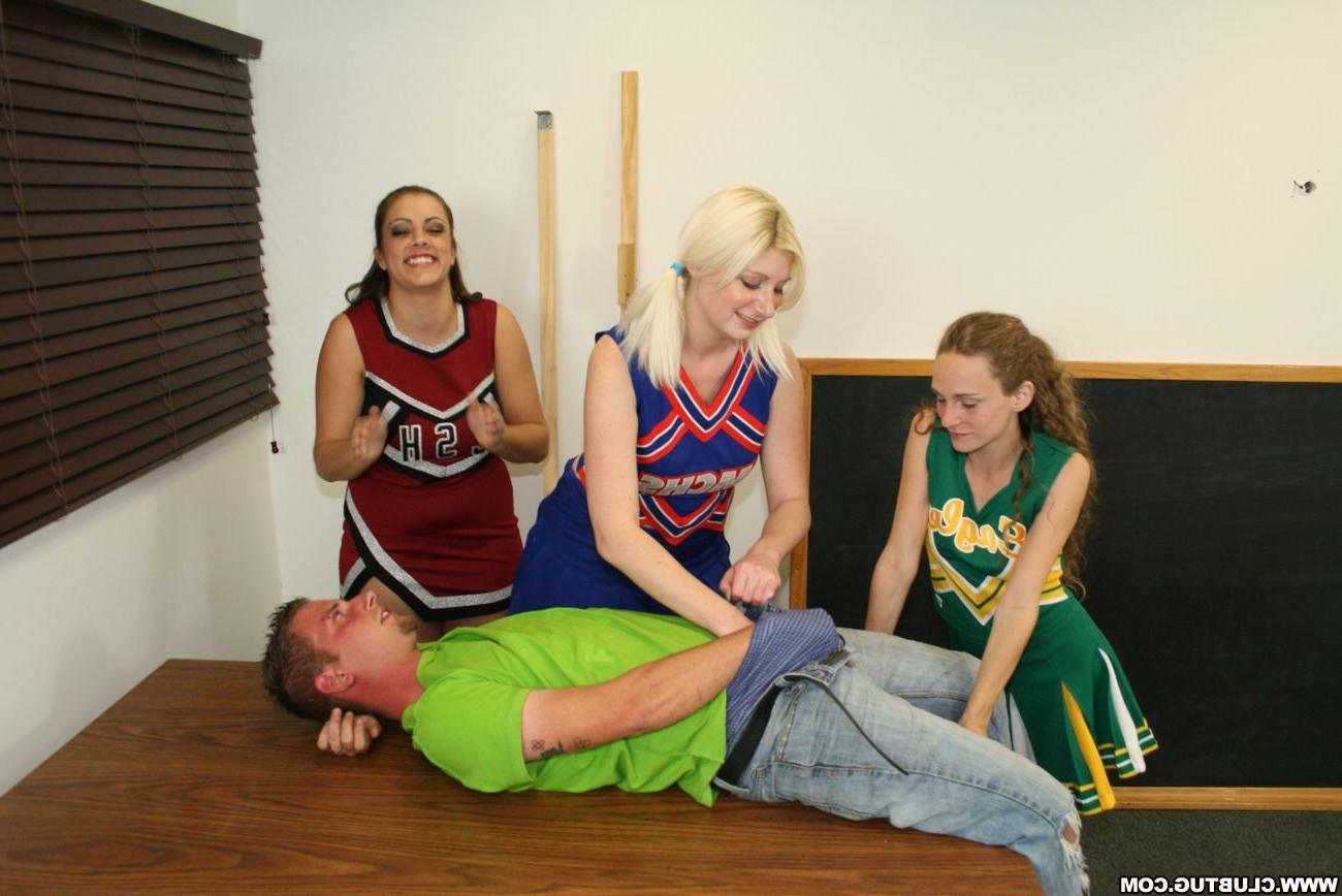 11P Bratty cheerleaders Barbi Katie and Hailey love a little competi