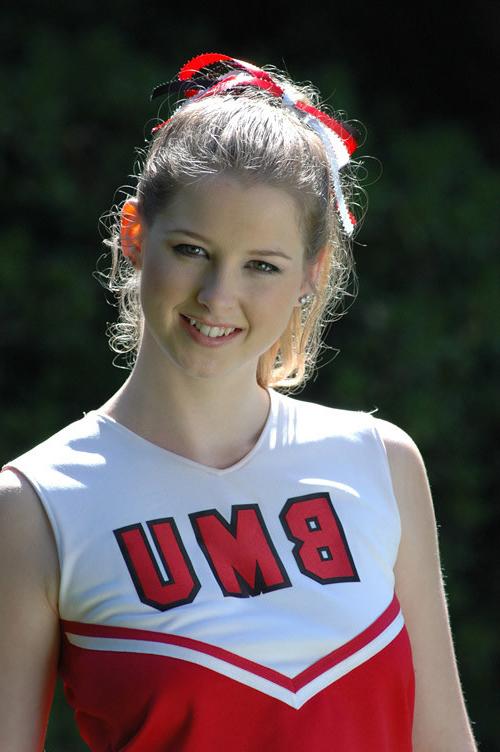 16P Porn star Sunny Lane in a cheerleader uniform