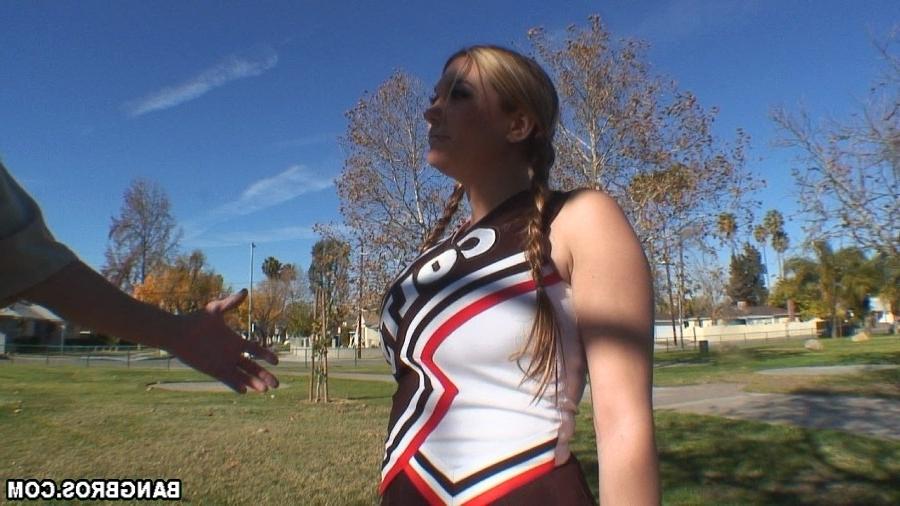 16P uniformed cheergirl gets nasty with the older sex educator