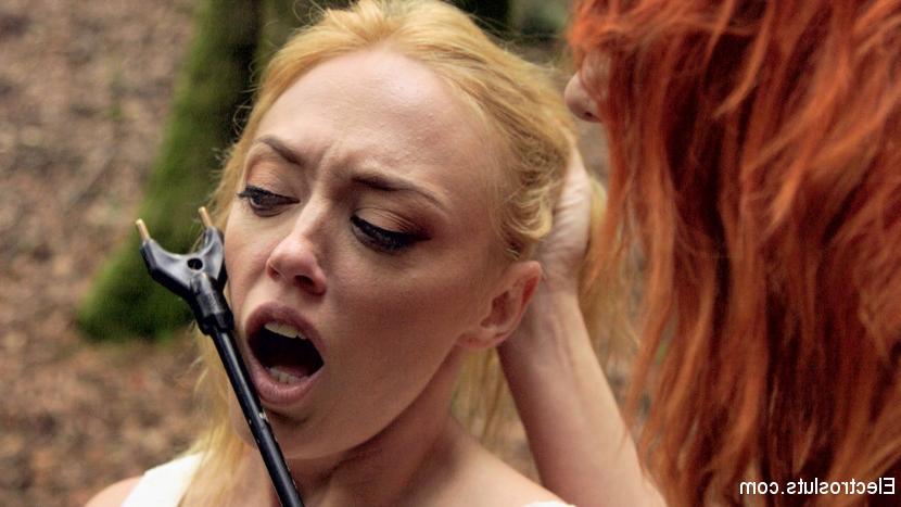15P Submissive slut Darling follows Maitresse Madeline Marlowe into the isolated woo