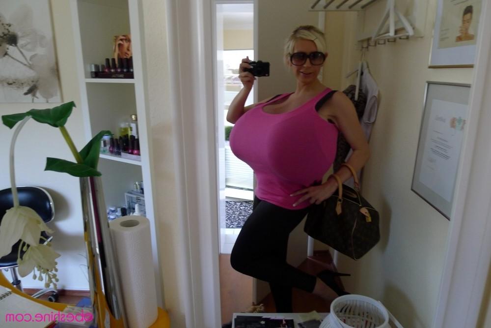 21P Biggest fake tits