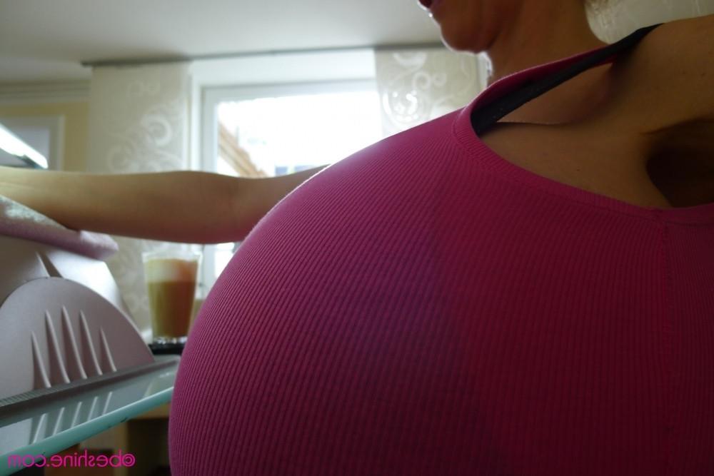21P Biggest fake tits