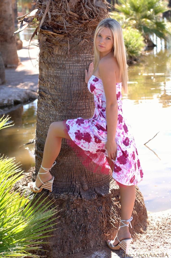 16P Heavenly Gorgeous Blonde Alison Angel Naked