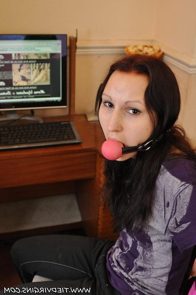 12P Teen is tied up in her own home