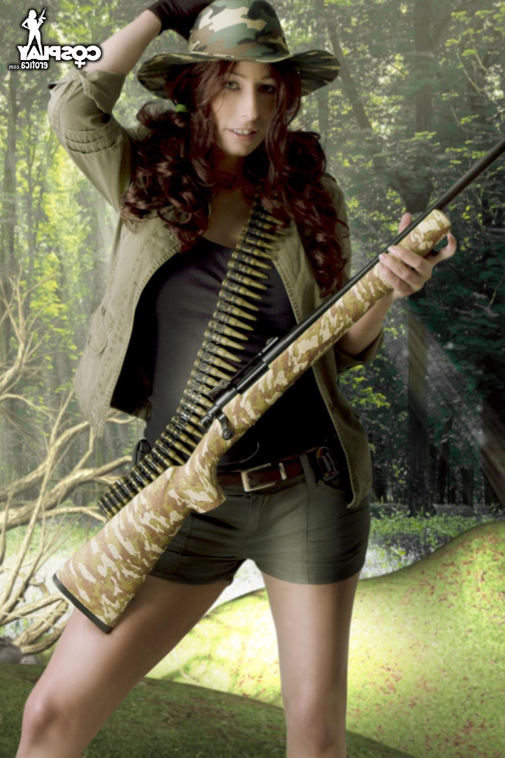 12P CosplayErotica  Sandy The Chameleon nude cosplay