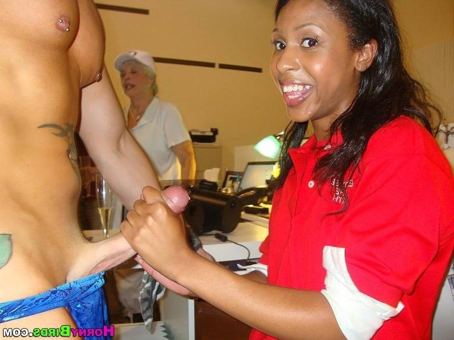 15P Sexy girls having wild sex at their office work