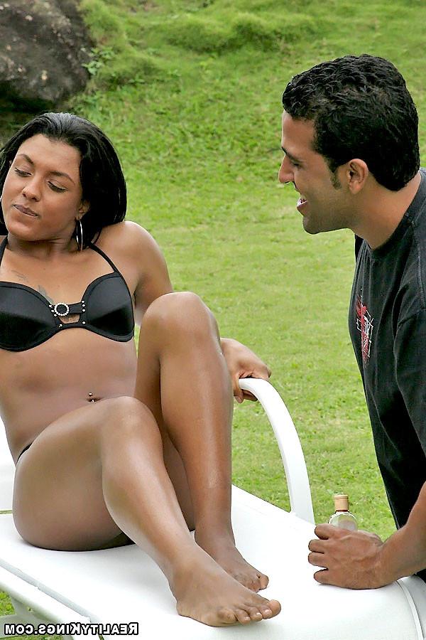18P Chk out this hot hard body brazilian bikini babe get her little pussy penetrated