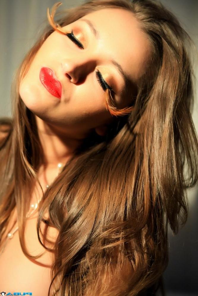15P Dani Daniels glamourous in her lingerie
