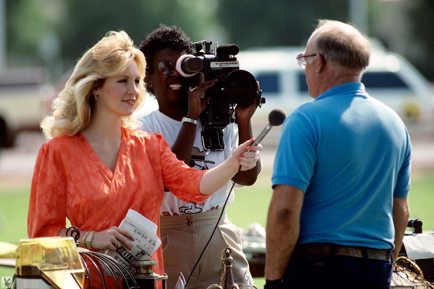 19P TV News Knockout from Play boy fetures