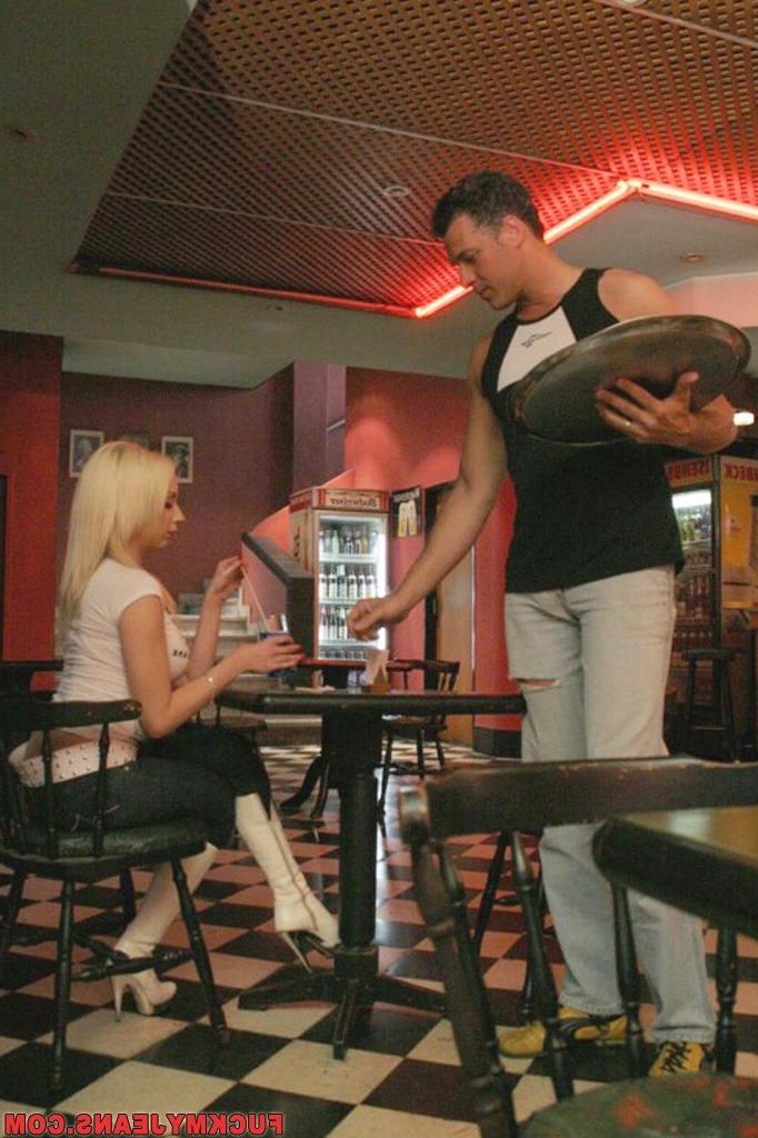 15P Stud fucks hot blonde in blue jeans on pool table and creams her face