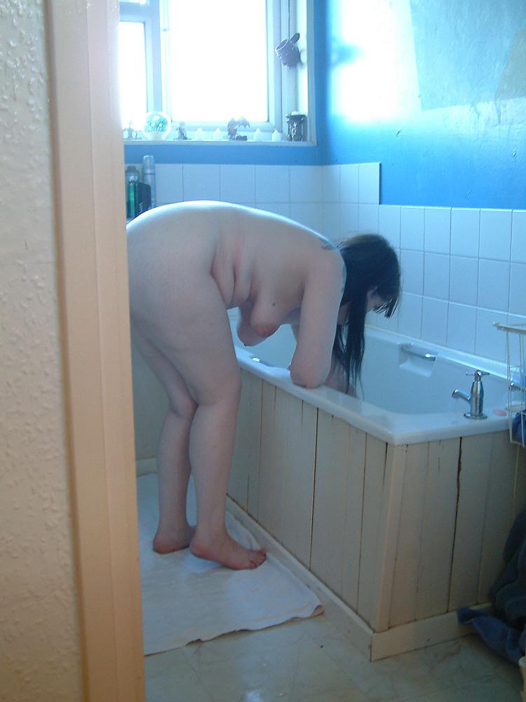 16P BBW Amateur Voyeur Bathing