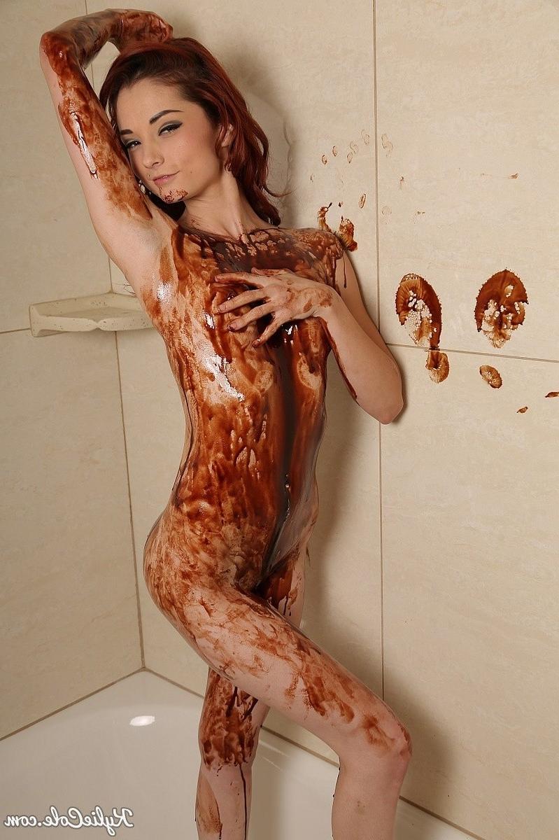 12P Redhead messy with syrup