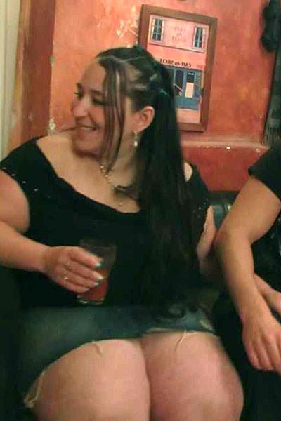 12P She has a dick inside her fat pussy from behind and it makes her moan to get fuc