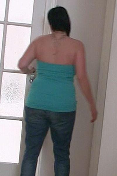 12P She brings him home and tells him she needs to shower but he joins the fat girl 