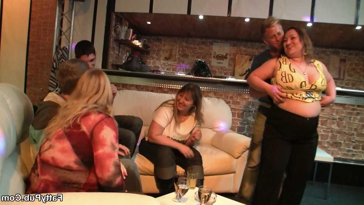 12P After the drunken fat chick gives him a blowjob he puts his cock in her slick pu