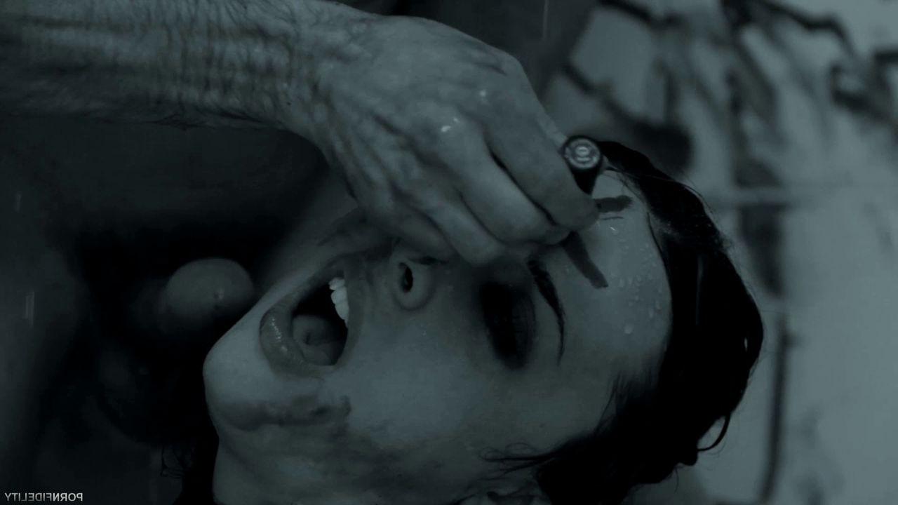 16P Devote Chanel Preston has some rough bathroom sex