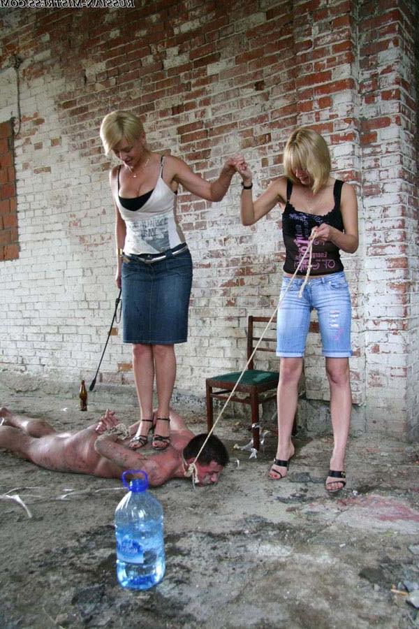 16P These ladies will trample the bastard into hell on this abandoned farm