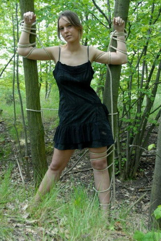 18P Kinky girlfriends get tied up and fucked gallery 14