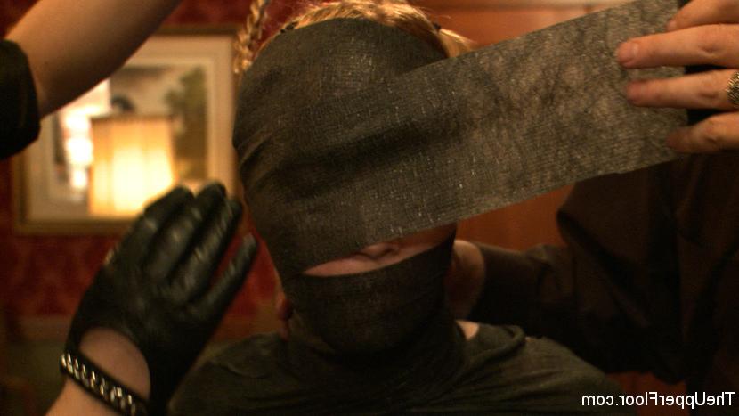 14P The House slaves are wrapped up, tied down, and left to hang in this bondage ser