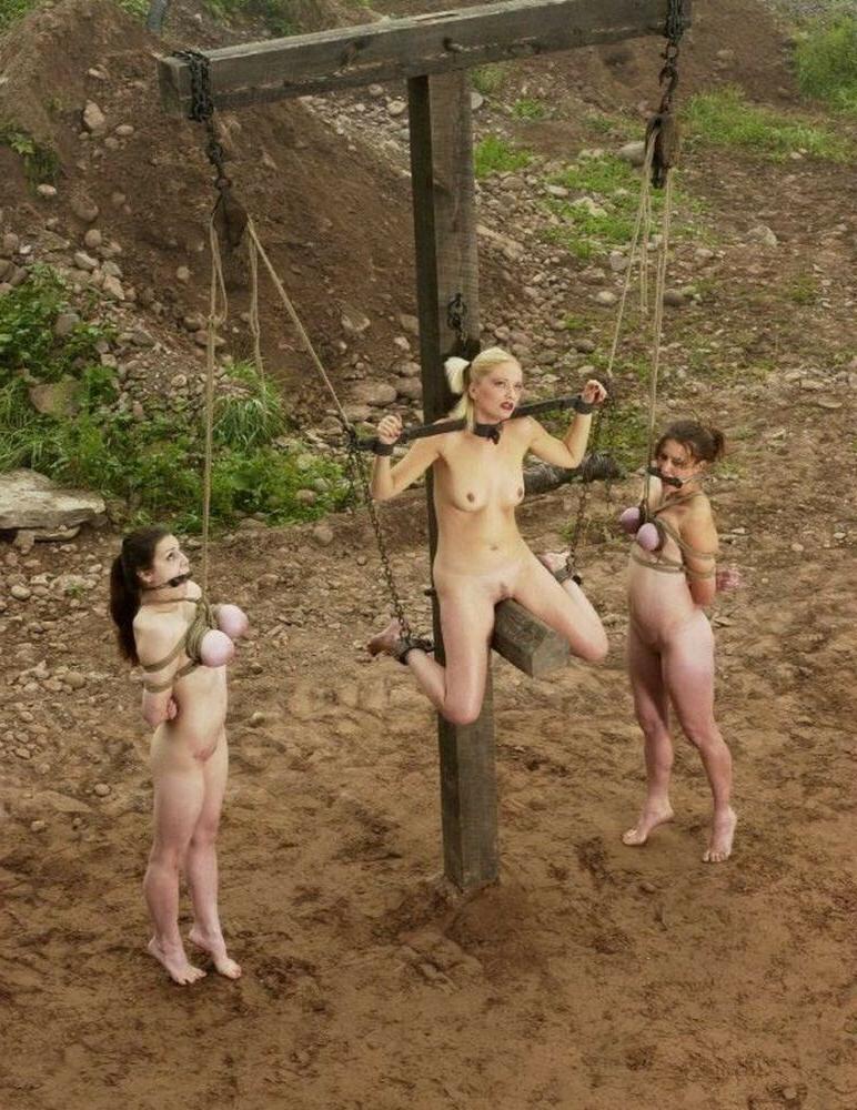 15P Kinky girlfriends tied up and tortured gallery 21
