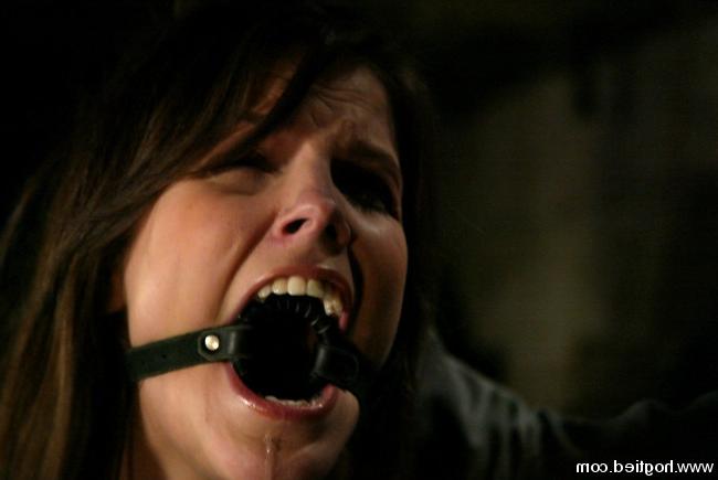 15P Pretty brunette get tied up and force to cum