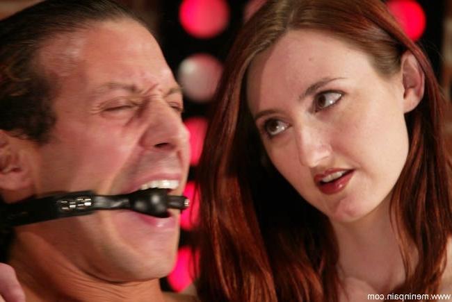 15P Bound bartender fucked by mistress