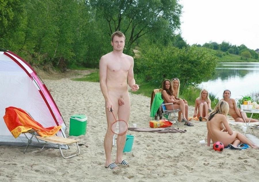15P Raven haired goddess nudist shows off her body