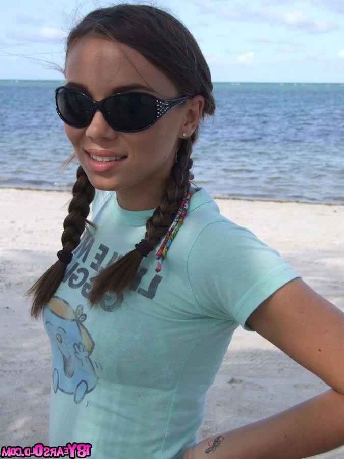 16P Alexis Capri fucked after a fun day at the beach