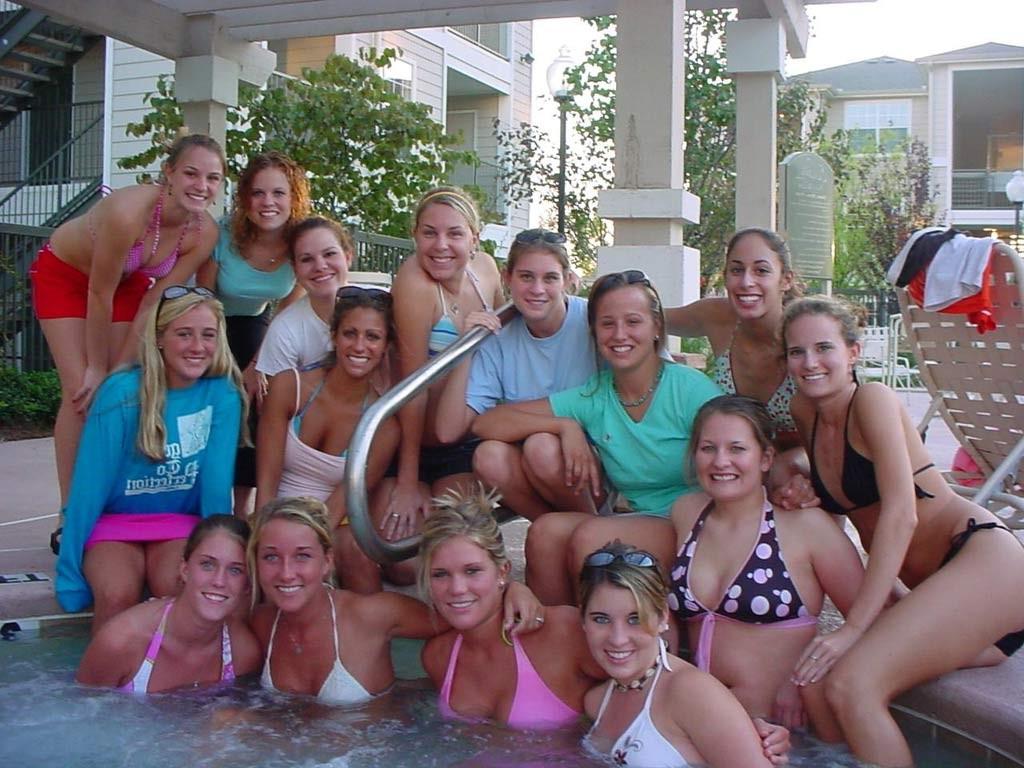 20P Horny college angels in bikinis