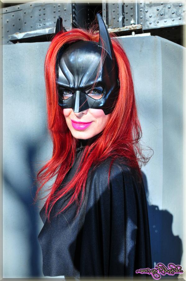 12P Shanda Fay is Bat Girl Exploring Public Nudity