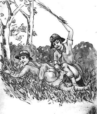 25P Thematic Drawn Porn Art 5 - Spanking (1)