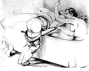 25P Thematic Drawn Porn Art 5 - Spanking (1)