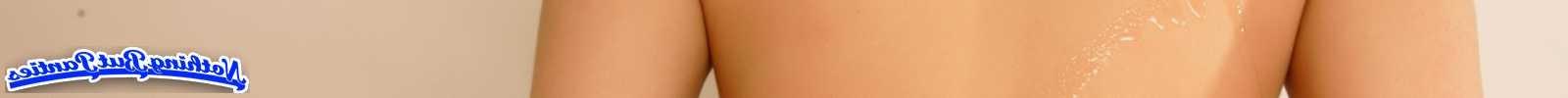 18P Jetta baby oil soaked sheer white thong